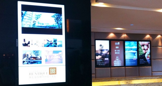 組建酒店數字標牌系統的三個要點須知