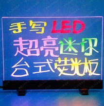 臺(tái)式雙面透明亞克力熒光板